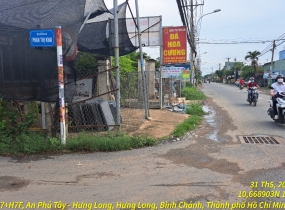 Bán đất mặt tiền Phan Thị Khai, Xã Hưng Long, Bình Chánh, Hồ Chí Minh